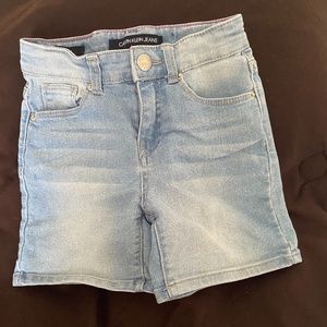 Calvin Klein Jeans Girls Shorts Sz 4 *used